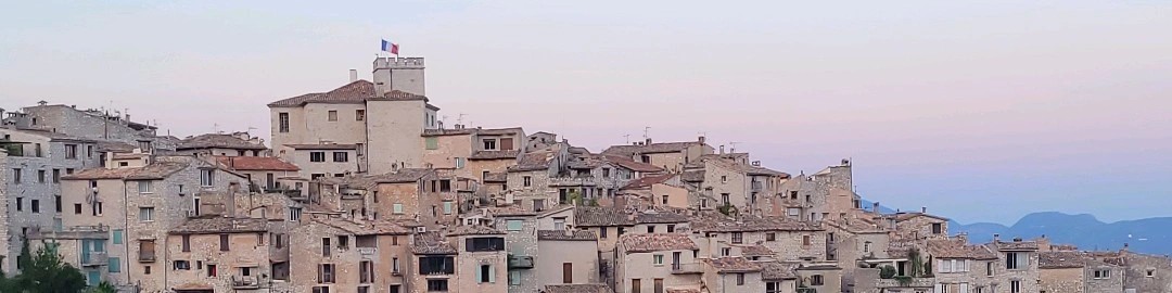 Tourrettes-sur-Loup, village des Alpes-Maritimes